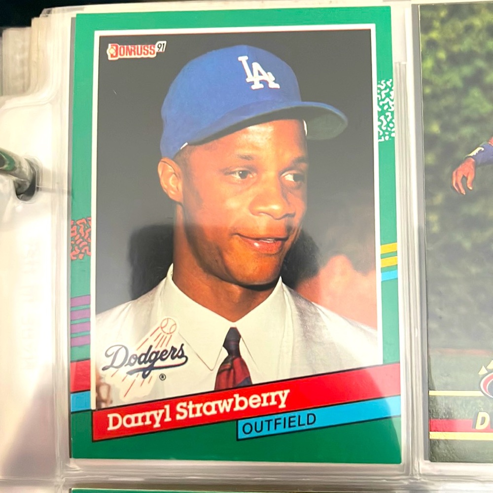 Darryl Strawberry Error card
